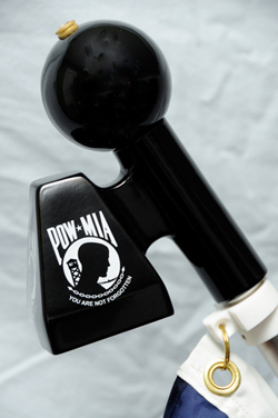 POW/MIA solar flag light